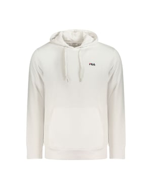 Sudadera de algodón blanca para hombre Fila
