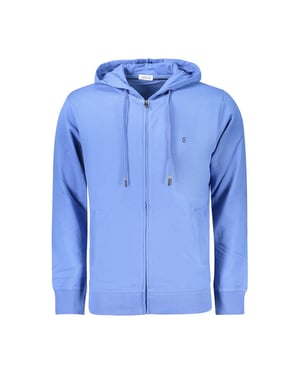 Sudadera de algodón para hombre Coveri Moving Blue