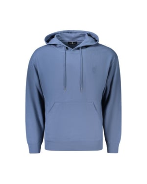 Sudadera de Algodón Azul para Hombre Marina Yachting