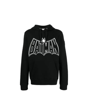 Sudadera de algodón negra Lanvin