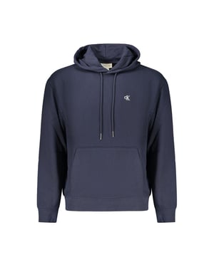 Sudadera de Algodón Azul para Hombre de Calvin Klein