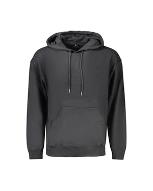 Sudadera de Hombre de Algodón Negra Marina Yachting