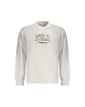 Sudadera de algodón para hombres Fila Bianco
