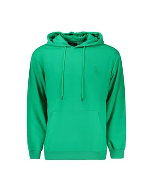 Sudadera de Hombre de Algodón Verde Marina Yachting