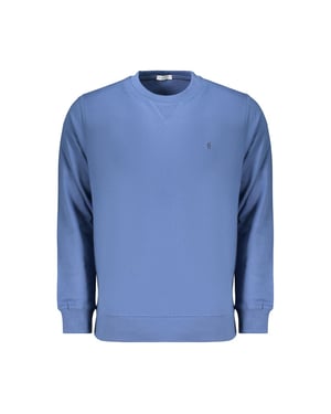 Sudadera de hombre en algodón azul Moving de Coveri