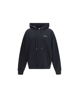 Sudadera de algodón negra Off-White