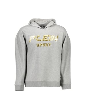 Sudadera de Hombre de Algodón Gris Plein Sport