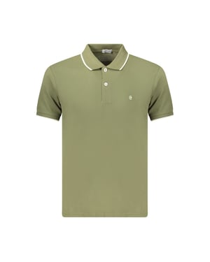 Polo de Hombre Verde Algodón Coveri Moving