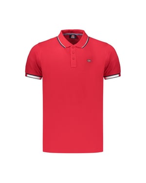 Polo de Hombre Noruega 1963 de Algodón Rojo