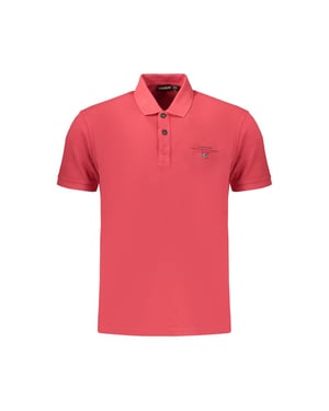 Camisa Polo de Hombre Roja de Algodón Napapijri