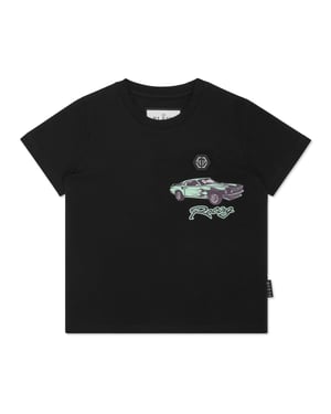 Jersey T-Shirt Round Neck Ss Cars Racing