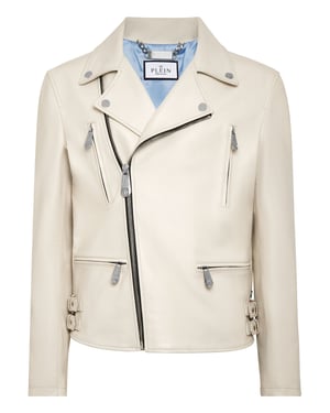 Chaqueta De Cuero Gothic Plein