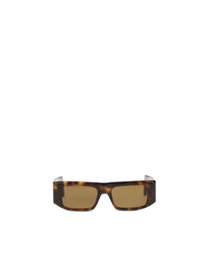 Gafas de sol de acetato marrón Valentino Garavani