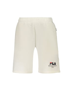 Pantalón de Algodón Blanco para Hombre Fila