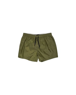 Pantalones Cortos de Natación de Poliéster Verde Refrigiwear