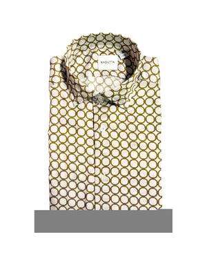 Camisa de Hombre Bagutta de Viscosa Blanca