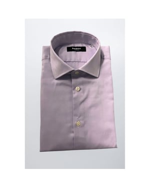 Camisa de Hombre Baldinini Trend en Algodón Púrpura