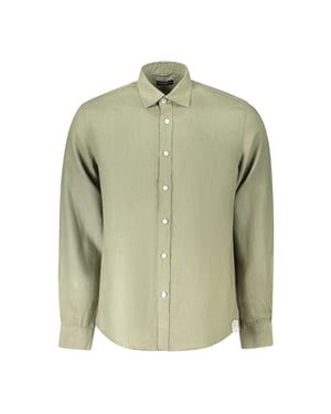 Camisa de Hombre de Lino Verde North Sails