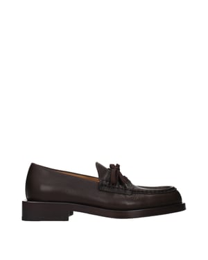 Mocasines de piel marrón Jacquemus