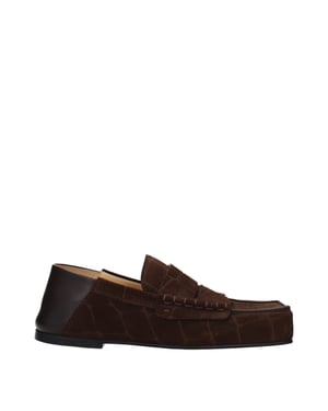 Mocasines de piel marrón Jacquemus