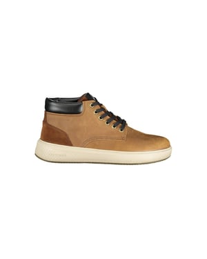 Botín de Hombre Marrone de Piel Lumberjack