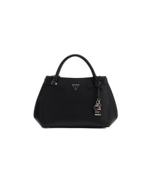 Bolso tipo satchel Guess negro