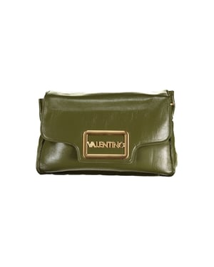 Bolso de Mujer de Poliuretano Verde Mario Valentino con Correa Ajustable