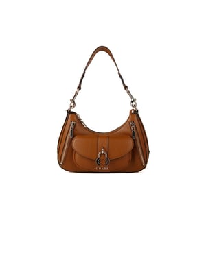 Bolso de Hombro Guess Caramelo