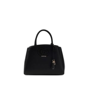 Bolso Satchel Guess Negro