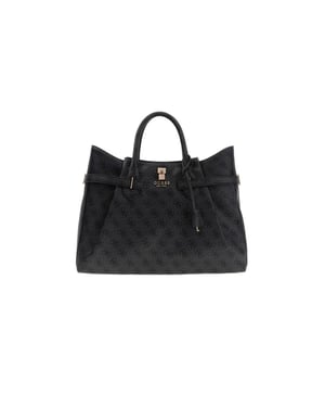 Bolso Bandolera Guess Logo Carbón