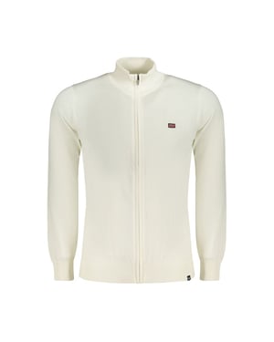 Suéter de Algodón Blanco para Hombre Noruega 1963