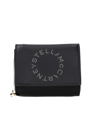 Cartera de Cuero Negra Stella McCartney