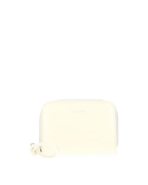 Cartera de Cuero Beige Jil Sander