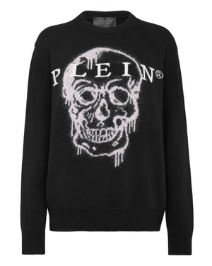 Jersey Cuello Redondo Skull