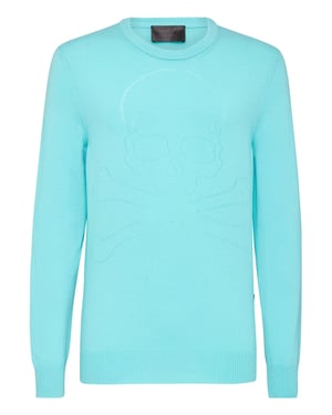 Jersey Cuello Redondo Skull And Plein