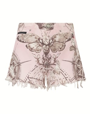 Madeira Fit Shorts Butterfly Tattoo