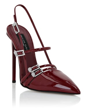 Zapatos Slingback Skull
