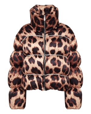 Chaqueta De Plumón Leopard