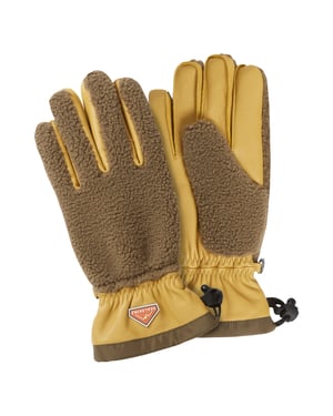 Guantes de senderismo impermeables de forro polar Sherpa para hombres y mujeres
