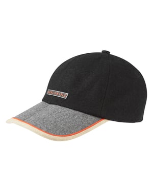 Gorra de pico de lana plegable impermeable de marca para hombres y mujeres
