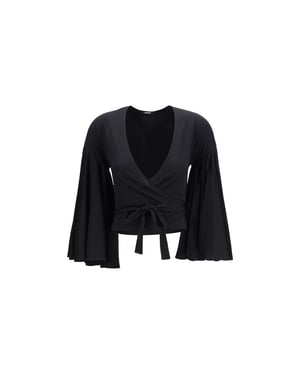 Camisa de algodón negra Jacquemus