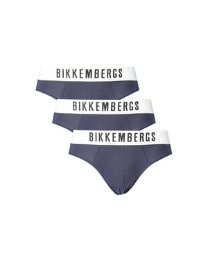 Bikkembergs Blu Ropa Interior de Poliéster para Hombre
