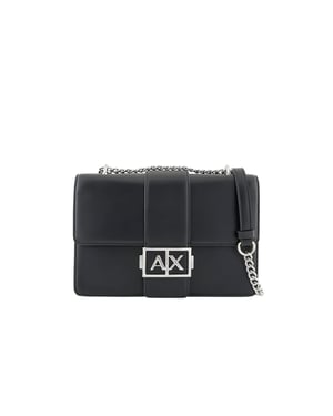 Bolso de hombro Armani Exchange Signature para mujer