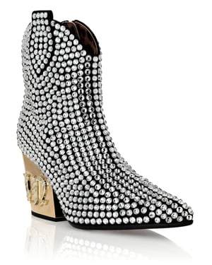 Botas Tacón Medio Gothic Plein