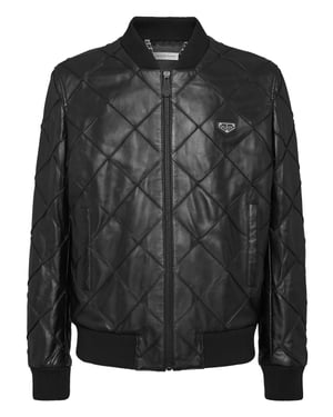 Bomber De Cuero