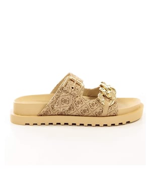 Sandalias Guess Fatema con logo para mujer 4G