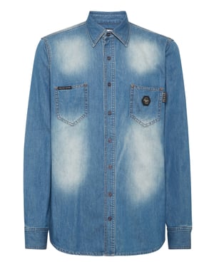 Camisa Vaquera Skull&Bones