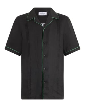 Linen Bowling Shirt Plein Tennis