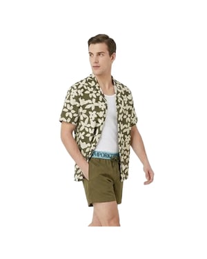 Camisa floral para hombre de Emporio Armani