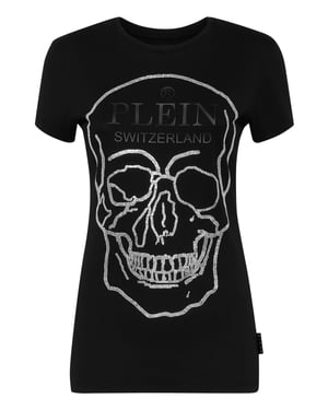 Camiseta Cuello Redondo Skull